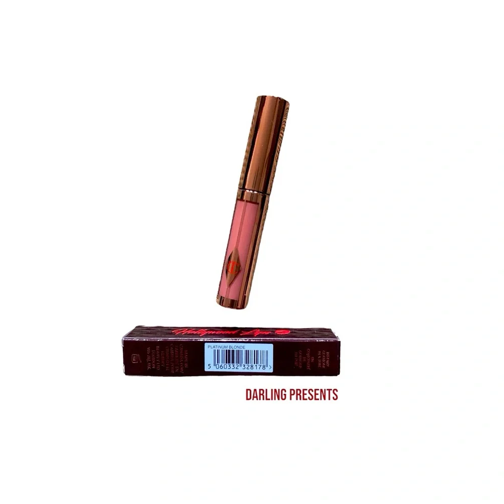 Charlotte Tilbury Hollywood Lips Matte Liquid Lipstick Color Platinum Blonde